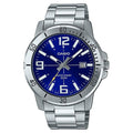 Casio Men's Diver-Style Stainless Steel Watch MTPVD01D-2BV EasyOptionXY LLC