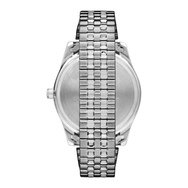 GEORGE Men's Watch: Silvertone Case, Silver Easy Read Dial, Silvertone Expansion Band (FMDOGE024)