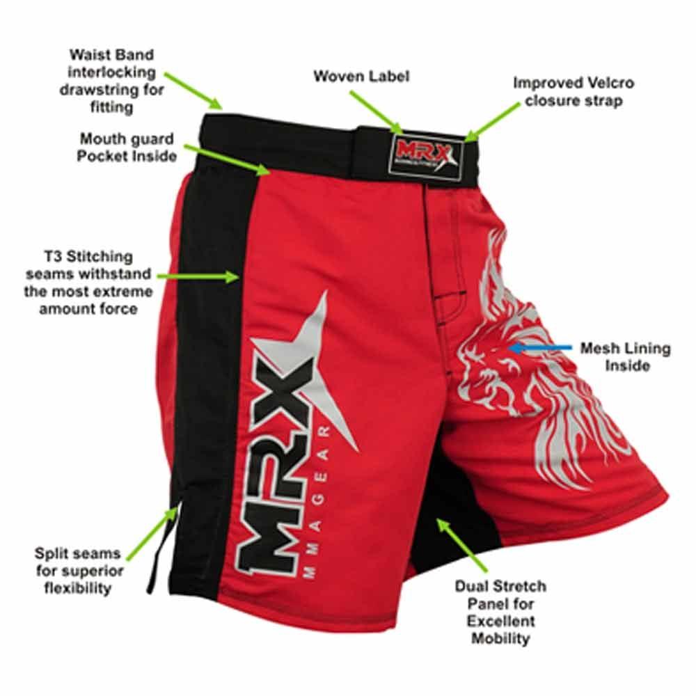MRX Men's Mma Shorts Grappling Fighting Short 1103 MRX Products