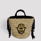 Straw beach handbag Pi-Mart
