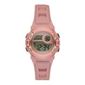 Time and Tru Ladies' Digital Sport Watch, Dusty Rose Round Case, Rose Gold Tone Bezel and Dusty Rose Plastic Strap (FMDOTT108)