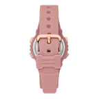Time and Tru Ladies' Digital Sport Watch, Dusty Rose Round Case, Rose Gold Tone Bezel and Dusty Rose Plastic Strap (FMDOTT108)