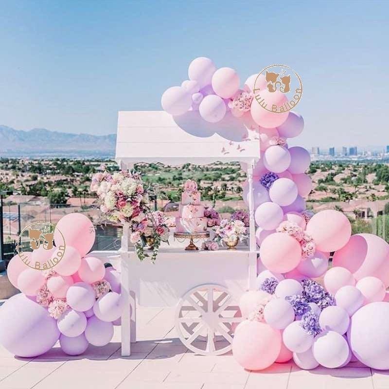 111 pcs Purple Pink Balloons Garland Kit As Backdrop For Birthday Baby Bridal Shower Party Decorations Office Parties Baby Girl Birthday Decoration Ballons Stevvex