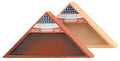 Military Flag Case With Shadow Box - for 5 X 9 flag, Flag and Medallion Case The Military Gift Store