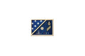Flag Display Case American Flag Box Burial Flag Case - Oak The Military Gift Store