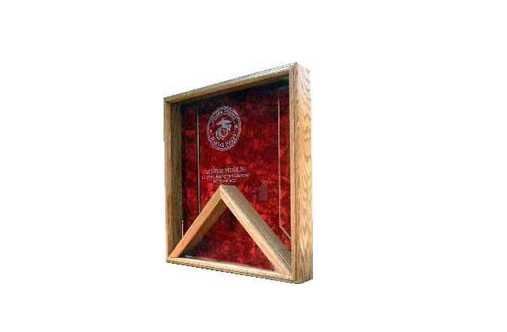 Navy Flag Display Case , flag shadow Box. The Military Gift Store