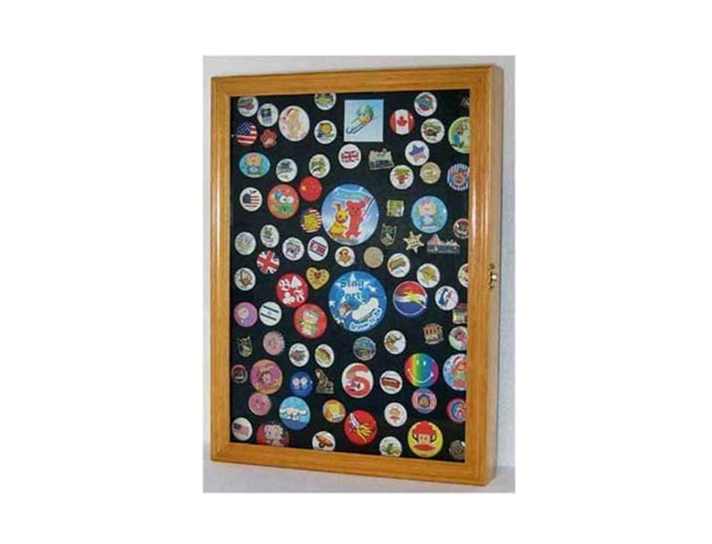Collector Medal/Lapel Pin Display Case Holder Cabinet Shadow Box. The Military Gift Store