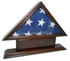 5'x9' Flag Case for Veteran / Funeral / Burial Flag - With Name Plate. The Military Gift Store