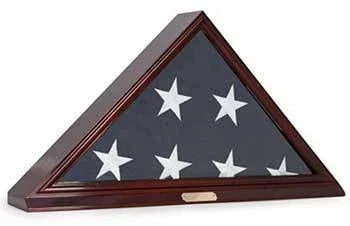 Flag Display Case for Memorial, Wall Mountable The Military Gift Store