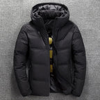 Slim thick men's down jacket