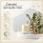 Set of 3 Pillar Candles EasyOptionXY LLC