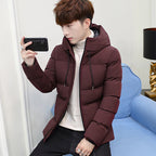 Warm down padded jacket Slim fashion padded jacket