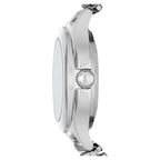 Time & Tru Women's Wristwatch: Silver Tone Case, Easy Read Dial, Expansion Band (FMDOTT004)
