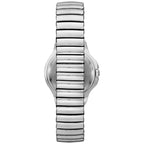 Time & Tru Women's Wristwatch: Silver Tone Case, Easy Read Dial, Expansion Band (FMDOTT004)