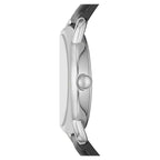 Time and Tru Women's Silver Tone Textured Dial Watch