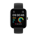 Amazfit Bip 3 Urban Edition Smart Watch: Health & Fitness Tracker - Black Silicon watchband