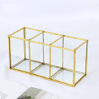 Glass makeup brush storage bucket Pi-Mart