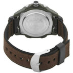 Timex Men's Expedition Combo Watch, Brown Nylon Strap