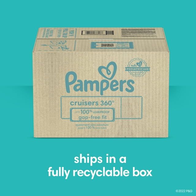 Pampers Cruisers 360 Diapers Size 7, 88 Count EasyOptionXY LLC