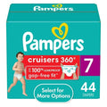 Pampers Cruisers 360 Diapers Size 7, 44 Count EasyOptionXY LLC