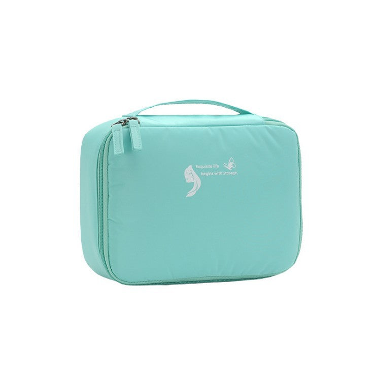 Lightweight makeup bags,Waterproof multi-functional portable toilet bag, anti-wrinkle large-capacity square cosmetic bag, makeup bag with compartments, - SJB-DIAMOND ELITES