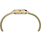 Timex Women's Easy Reader Date Gold/White 25mm Casual Watch, Tapered Expansion Band EasyOptionXY LLC