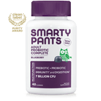 SmartyPants Adult Probiotic Complete Gummies; Blueberry Flavored; 40 Count