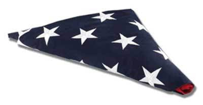 Flags Connections American Flag For Flag Display Case 3ft x 5ft Cotton The Military Gift Store
