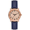 Time and Tru Women's Rose Gold Tone Textured Dial Watch - SJB-DIAMOND ELITES