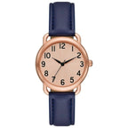 Time and Tru Women's Rose Gold Tone Textured Dial Watch - SJB-DIAMOND ELITES