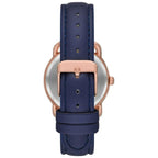 Time and Tru Women's Rose Gold Tone Textured Dial Watch - SJB-DIAMOND ELITES