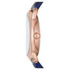 Time and Tru Women's Rose Gold Tone Textured Dial Watch - SJB-DIAMOND ELITES