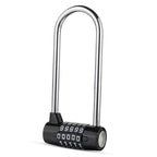 U-shaped lock door handle combination lock padlock Pi-Mart