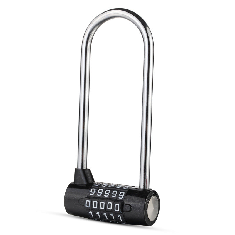 U-shaped lock door handle combination lock padlock Pi-Mart