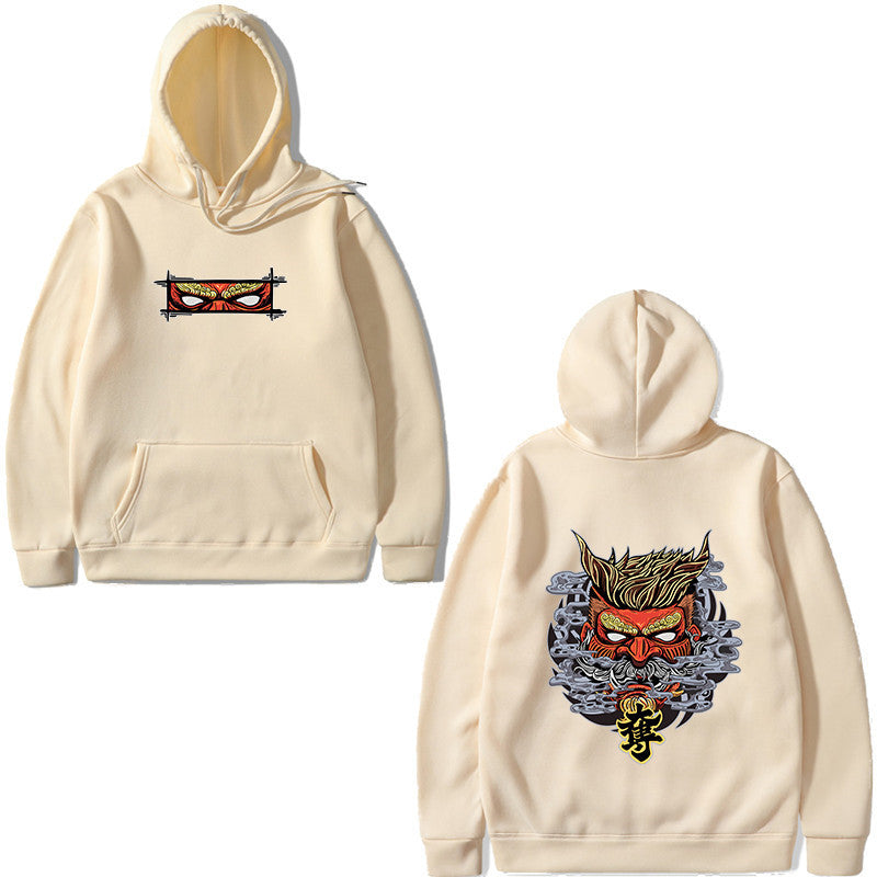 Hooded sweatshirt with pullover print Pi-Mart