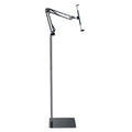 Lazy Mobile Phone Holder 360 Degree Rotating Folding Floor Stand Pi-Mart