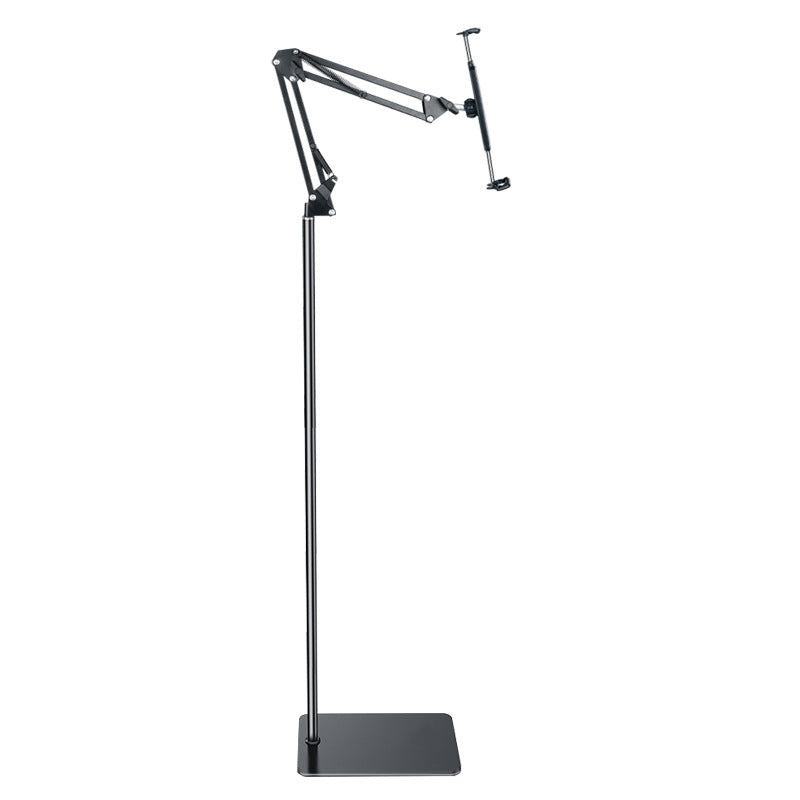 Lazy Mobile Phone Holder 360 Degree Rotating Folding Floor Stand Pi-Mart