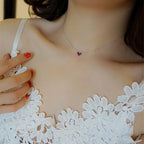 Clavicle necklace earring bracelet