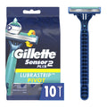 Gillette Sensor2 Plus Pivoting Head Men's Disposable Razors; 10 Count
