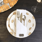 JL Prime 300 Piece Gold Plastic Silverware Set, Re-Usable Recyclable Plastic Cutlery, Gold Plastic Utensil, 100 Forks, 100 Spoons, 100 Knives, Great for Wedding, Anniversary, Rehearsal, Shower Events