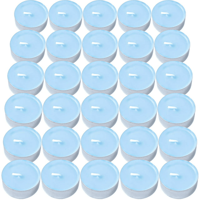 DecorRack 30 Fresh Linen Scented Tealight Candles