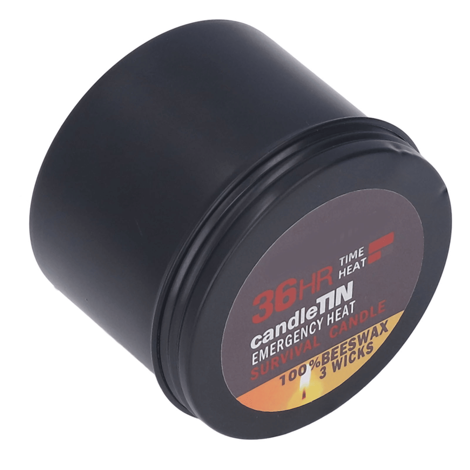 Fyydes Long Lasting Candles,Survival Candle 3 Wicks 36 Hours Burning Natural Sweet Aroma Widely Portable Emergency Candle For Home Outdoor,Emergency Candle EasyOptionXY LLC