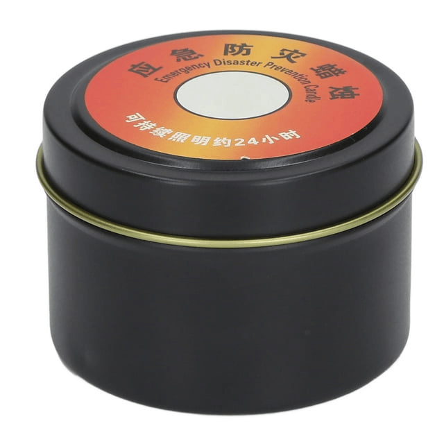 Emergency Candle, Smokeless Windproof Beeswax 24 Hours Flame Outdoor Emergency Candle For Home EasyOptionXY LLC