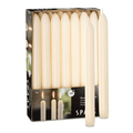 SPAAS Ivory Taper Candles - 14 Pack | 9 Inch Tall Candles, Unscented Premium Wax | 8 Hour Long Burning Ivory Candlesticks for Home Decoration, Wedding, Holiday and Parties