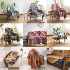 Anti-slip fabric sofa cushion sofa blanket Pi-Mart