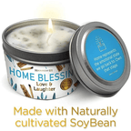 Magnificent 101 Long-Lasting Home Blessing - Love & Laughter Aromatherapy Smudge Candle | 6 Oz - 35-Hour Burn | Soy Wax, Sage, Bergamot & Sandalwood | Meditation & Manifestation