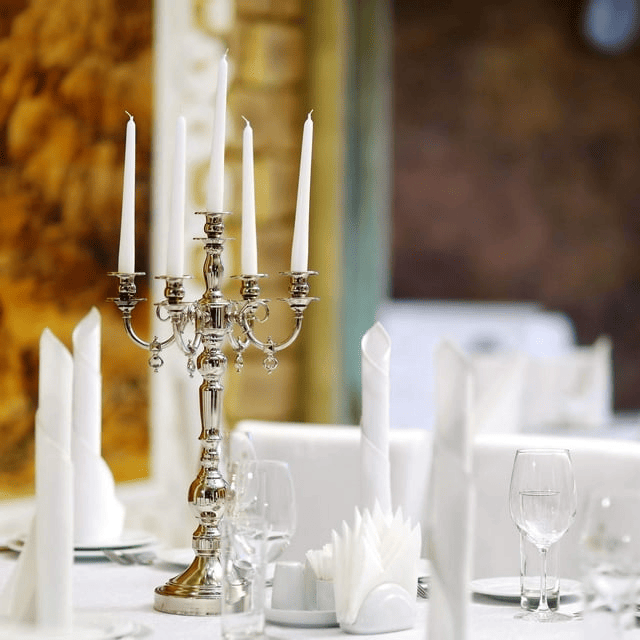 SPAAS White Dinner Candle Sticks - 14 Pack | 9 Inch Tall White Candlesticks - Burning 8 Hours | Unscented Premium Wax Tall Candlesticks for Home Decoration, Wedding, Holiday and Parties EasyOptionXY LLC