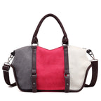 Canvas handbag Pi-Mart