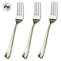 JL Prime 280 Piece Silver Plastic Forks Set, Re-Usable Recyclable Plastic Forks, Silver Plastic Forks, Great for Wedding, Anniversary, Rehearsal, Shower Events