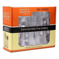 Hanna K Clear Combo Cutlery Box 240 Ct EasyOptionXY LLC